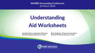 Understanding Aid Worksheets in School Financial Services