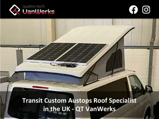 Transit Custom Austops Roof Specialist in the UK - QT VanWerks