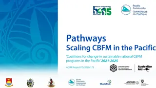 Strengthening Community-Based Fisheries Management in the Pacific