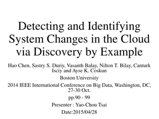 Discovering System Changes in the Cloud via Example-based Discovery