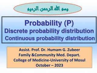 Understanding Probability Distributions: Discrete vs. Continuous Options