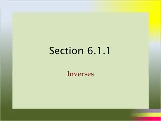 Understanding Function Machines and Their Inverses