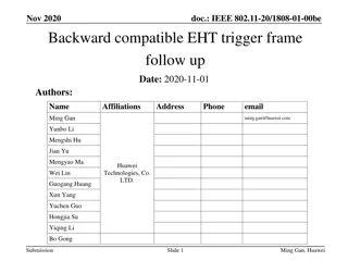 IEEE 802.11-20/1808-01-00be Trigger Frame Backward Compatibility Update