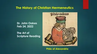 History of Christian Hermeneutics: From Philo of Alexandria to Postmodern Interpretation