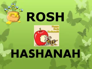 Rosh Hashanah Celebration Images and Symbols