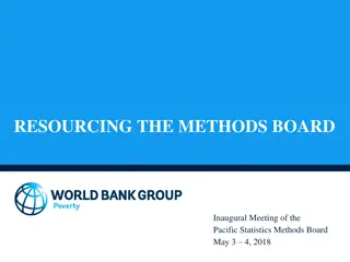 Pacific Statistics Methods Board Inaugural Meeting Insights