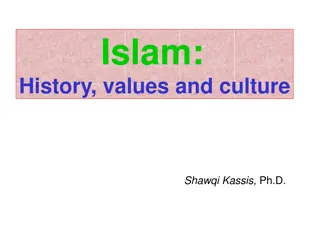Exploring Islam: History, Values, and Culture by Shawqi Kassis, Ph.D.
