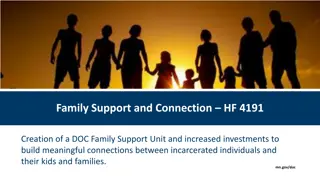 Meaningful Connections and Family Support Initiatives for Incarcerated Individuals