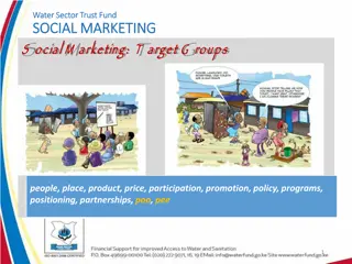 Key Messages and Target Groups in Social Marketing for Water Sector Trust Fund
