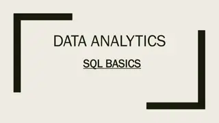 Understanding SQL Basics for Data Analytics