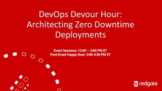 Architecting Zero Downtime Deployments - Best Practices & Strategies