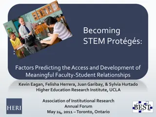 Factors Impacting Meaningful Faculty-Student Relationships in STEM