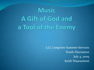 Music: A Divine Gift or a Tool of Darkness?