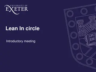 Empowering Women through Lean In Circle Meetings
