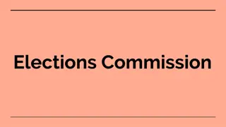 Elections Commission 2022-2023 Priorities and Progress Report