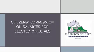 Thurston County Salary Commission Information