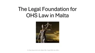 Understanding Occupational Health and Safety Law in Malta with Dr. Mary Gauci
