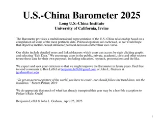 U.S.-China Barometer 2025: Key Comparisons and Data Insights
