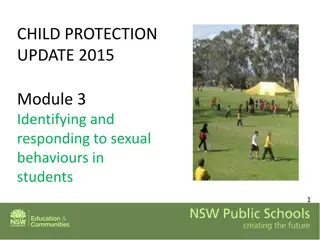 Understanding and Responding to Problematic Sexual Behavior in Students