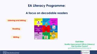 Effective Literacy Strategies for Children: Decodable Books and Phonics
