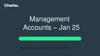Surplus/Deficits Summary for Jan. 25 Management Accounts