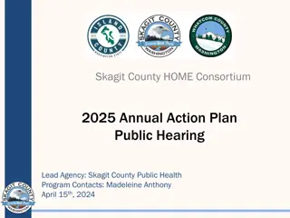 Skagit County HOME Consortium 2025 Action Plan and Goals