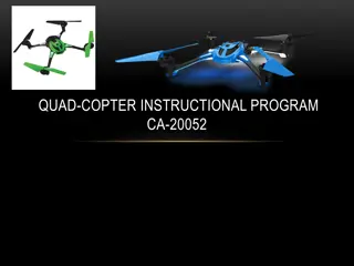 Quad-Copter Instructional Program Safety Guidelines
