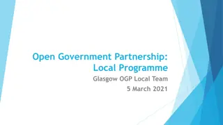 Empowering Local Governance through Open Government Partnership in Glasgow