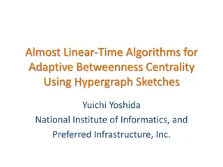 Adaptive Betweenness Centrality Algorithms Using Hypergraph Sketches