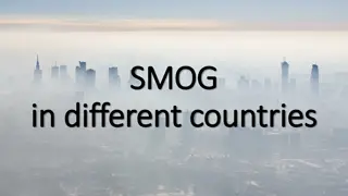 Causes of Smog in Different Countries: Denmark, Greece, Italy, Poland, Spain