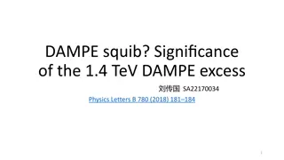 Significance of the 1.4 TeV DAMPE Excess in Physics Letters B 780