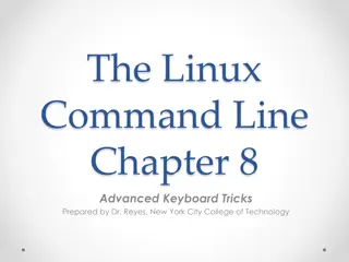 Advanced Keyboard Tricks in Linux Command Line