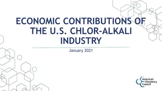 Economic Contributions of U.S. Chlor-Alkali Industry 2021