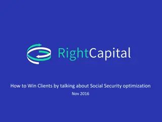 Optimizing Social Security Benefits for Client Financial Plans