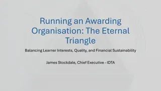 Balancing Learner Interests, Quality, and Sustainability in Awarding Organizations