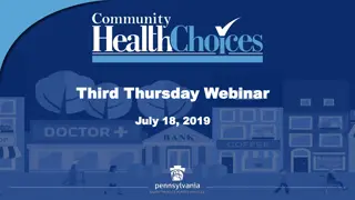 Human Services Webinar: HCBS Waiver Enrollment Process & Key Definitions