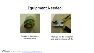 Creative Wire Modelling Techniques and Graph Designs