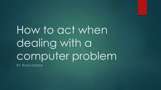 Computer Problem Solutions and Prevention Guide