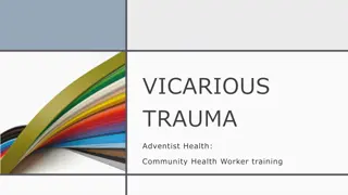 Understanding Vicarious Trauma in Community Health Training