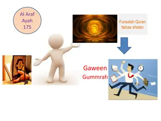 Reflecting on Quranic Lessons for Guidance
