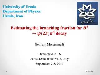 Estimating Branching Fractions in B Meson Decays: A Study in Flavor Physics