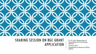 Local Competitive Research Funding Schemes & Assessment Criteria Overview