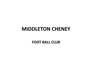 Middleton Cheney Football Club - Season Highlights 2012-2013