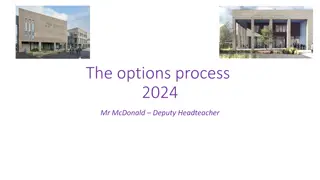 Key Stage 4 Options Process and Curriculum Overview 2024