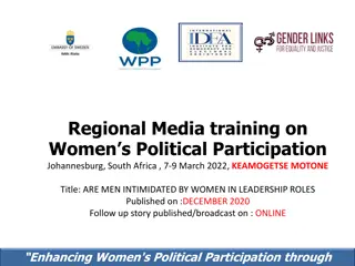Men's Response to Women in Leadership Roles: Insights from a Gender Awareness Study