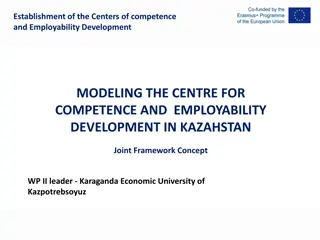 Modeling Competence Development in Kazakhstan for Employability