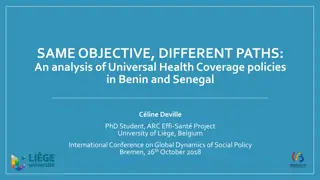 Analysis of Universal Health Coverage Policies in Benin and Senegal