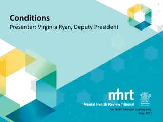 Understanding Conditions in Mental Health - Examples and Considerations