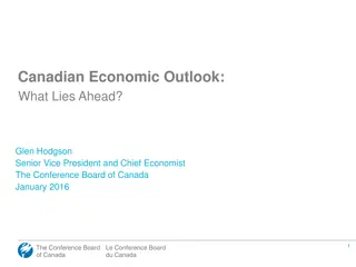 Canadian Economic Outlook: The Road Ahead and Beyond