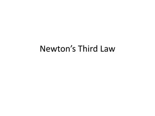 Understanding Newton's Third Law of Motion